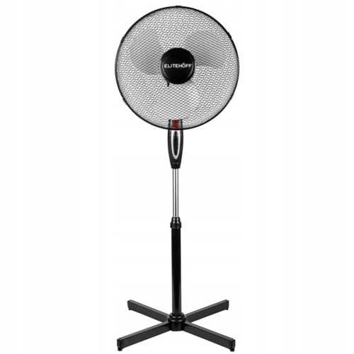  Вентилатор за под Home FLOOR STAND FAN SILENT черен
