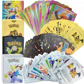    POKEMON CARDS BIG SET 4in1 GOLD BLACK SILVER RAINBOW 220 части