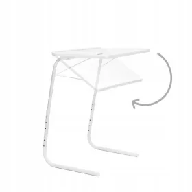    Правоъгълна маса Innova Goods V0103211 53 x 39 x 70 см бяла