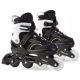  Регулируеми ролкови кънки Spokey 38-41 Skate Black and White