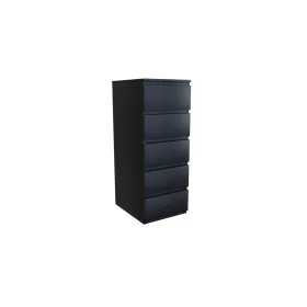    Скрин Akord W5 BLACK 40 x 40 x 111 см черен мат