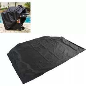    Покривало за скара, черно 145 x 61 x 117 cm Водоустойчиво покривало за скара