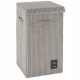  Стоящ кош за пране Wenko 63l, нюанси на сиво и сребристо