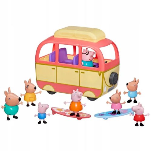  Кемпер Peppa Pig Trip to Australia F4892 Комплект + фигурки 8 бр