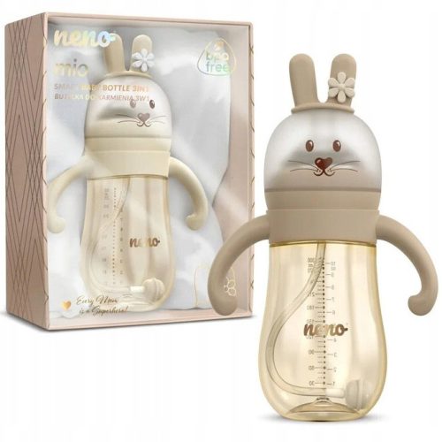  NENO MIO КАФЯВА ИНОВАТИВНА ХАЛБА, БУТИЛКА С УТЕЖЕНА СЛАМКА, 300 ml
