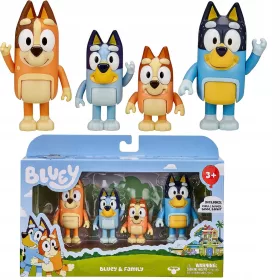    Moose Toys Bluey Bluey & Family комплект фигурки 4 бр.