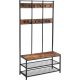  Метална стояща закачалка Wide Decor черна