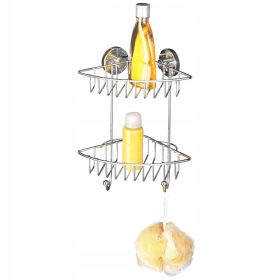    Wenko Bari Vacuum Loc ъглова етажерка за баня 2088100 хром