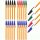  20 БР. X BIC ОРАНЖЕВА ОРИГИНАЛНА ФИНА ТОЧКА 0,8 ММ, 4 ЦВЯТА