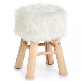  Табуретка Zeller бяла 39см