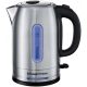  Russell Hobbs Тиха електрическа кана 2400 W 1.7 l сребристо/сива