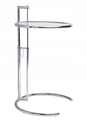  Кръгла маса King Home Grey 56,5 x 50,5 x 99 см сребро