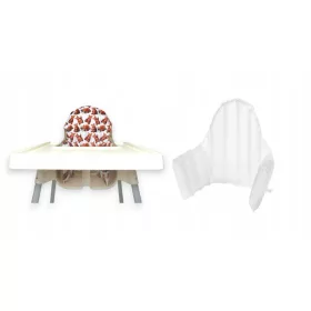    LolekMorolek стол за хранене 40 x 70 x 3 cm + Ikea стол за хранене 90 x 56 x 59 cm