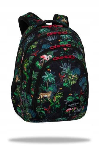  Ученическа раница с много отделения CoolPack Shades of pink, Shades of green, Multicolor 28 l