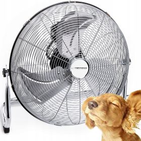    Подов вентилатор Esperanza CYCLONE сребрист/сив