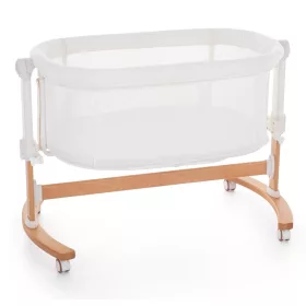    Традиционна люлка Petite&Mars 55 х 95 см бяла