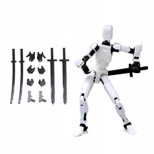  Многоставен подвижен робот 3D отпечатан манекен Toyslucky T13 Dummy