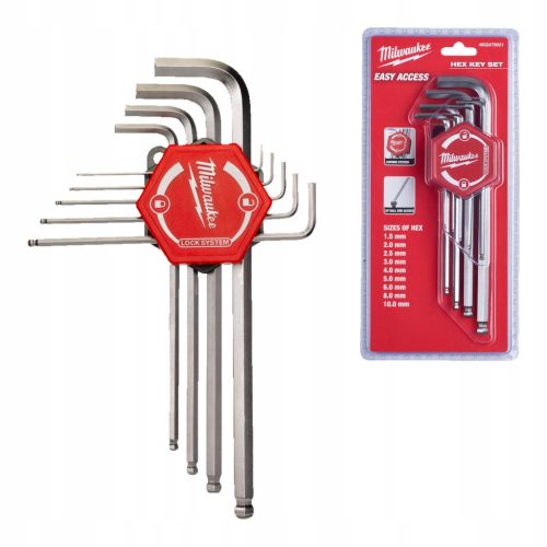  Комплект ключове Milwaukee Allen 4932478621