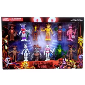    Комплект 12 фигурки FNAF Бони Фокси Чика Фреди