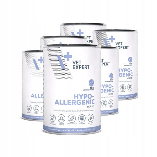  VET EXPERT HYPOALLERGENIC HORSE 400g - мокра ветеринарна храна за кучета