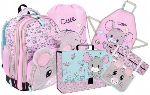 Ученическа раница с много отделения Bambino Multicolor 22 л + 4 други продукта