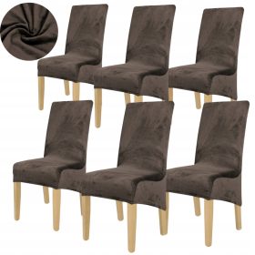    Обличаме мебели кафяв калъф за стол