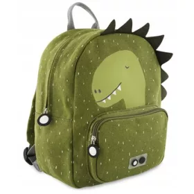    Раница за детска градина Trixie с едно отделение за момчета и момичета нюанси на зелено