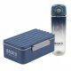  Бутилка за вода Backup 600 ml + Lunch Box подвижно отделение Backup C58 Navy blue Derform
