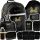  Ученическа раница с много отделения Paso black, Shades of yellow and gold, Multicolor 19 l + 6 other products