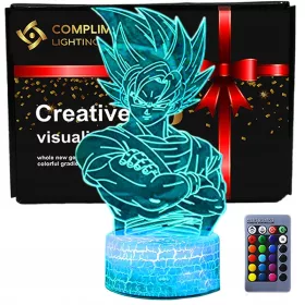  Songo Dragon Ball 3D LED USB нощна лампа