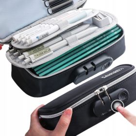    ученически моливник моливник с парола голям многофункционален моливник