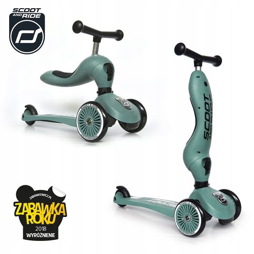  Триколесен скутер Scoot & Ride 96269 Green