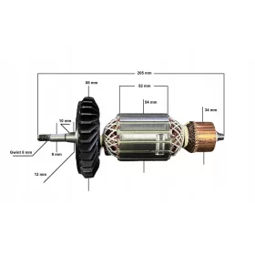    Ротор за мелница Bosch / Einhell Global E-WS 230-2350