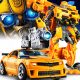  TRANSFORM BUMBLEBEE 2В1 КОЛА РОБОТ ИГРАЧКА 20СМ