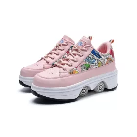    Ролкови кънки GDFD5 DG9+SSS2 Multicolor, размер 43