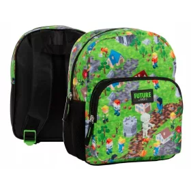    Ученическа раница Derform с много отделения, многоцветна