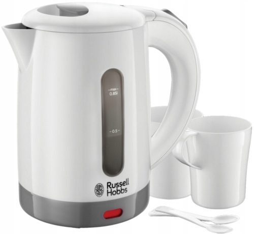  Туристически чайник Russell Hobbs 23840-70 1000W 0.85L чаши и лъжици