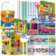  XXL School Layette Large School Set Supplies Тетрадки BIC ASTRA 87 бр