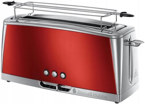  Тостер Russell Hobbs Luna Long Slot Solar Red 23250-56 сребрист/сив 1400 W