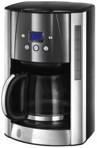  Russell Hobbs Luna 23241-56 капкова кафе машина 1.5l LCD програматор Сив