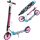  Тротинетка RAVEN Galaxia Blue/Pink 200 мм с кош, звънец, LED колела