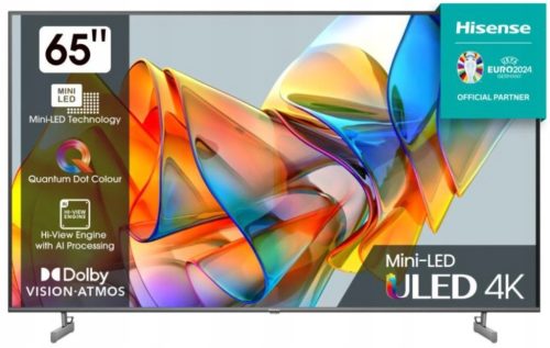  Hisense 65U6KQ 65" 4K UHD MiniLed Smart Wi-Fi интернет LED телевизор