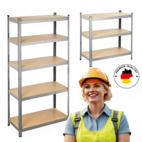    Метален складов рафт Malatec 180 x 90 x 40 см макс. 175 кг на рафт