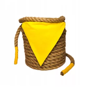    Здраво 15-метрово анимационно въже от юта за дърпане и забавление при ходене за деца