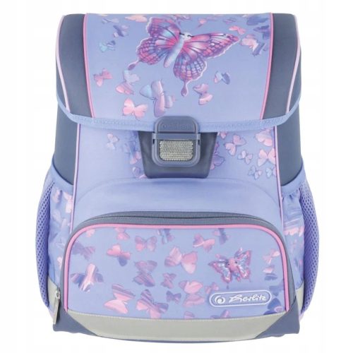 Ученическа раница Herlitz Loop Butterfly Paradise с отразяващи елементи