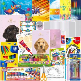    ГОЛЯМ УЧИЛИЩЕН КОМПЛЕКТ ЗА УЧИЛИЩЕ XXL ЗА МОМИЧЕ БЕЗПЛАТЕН ПЛАН