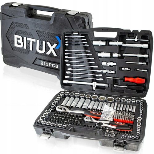  Комплект инструменти Bituxx 215 бр