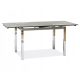  Правоъгълна разтегателна маса Signal Tables 110 x 74 x 75 см метал