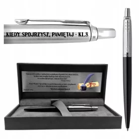    Химикалка Parker Jotter XL Black BT + гел пълнители