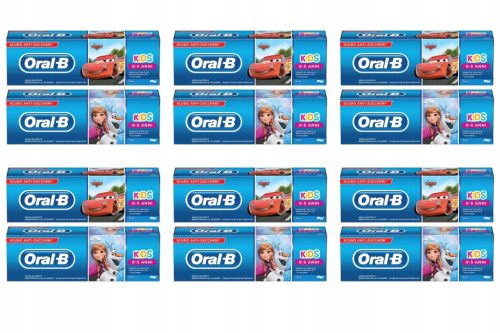  Oral-B Kids Детска паста за зъби 12x75 ml Frozen&Cars